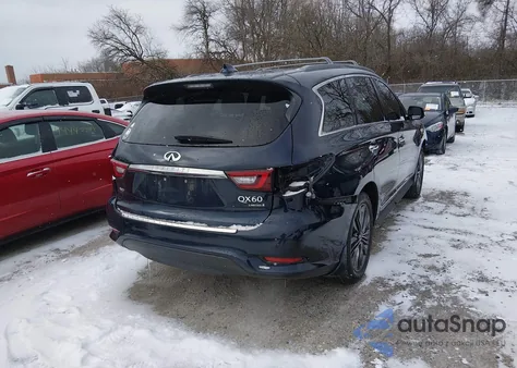 2019 Infiniti Qx60 Luxe z USA, uszkodzony, nr VIN 5N1DL0MM9KC523746